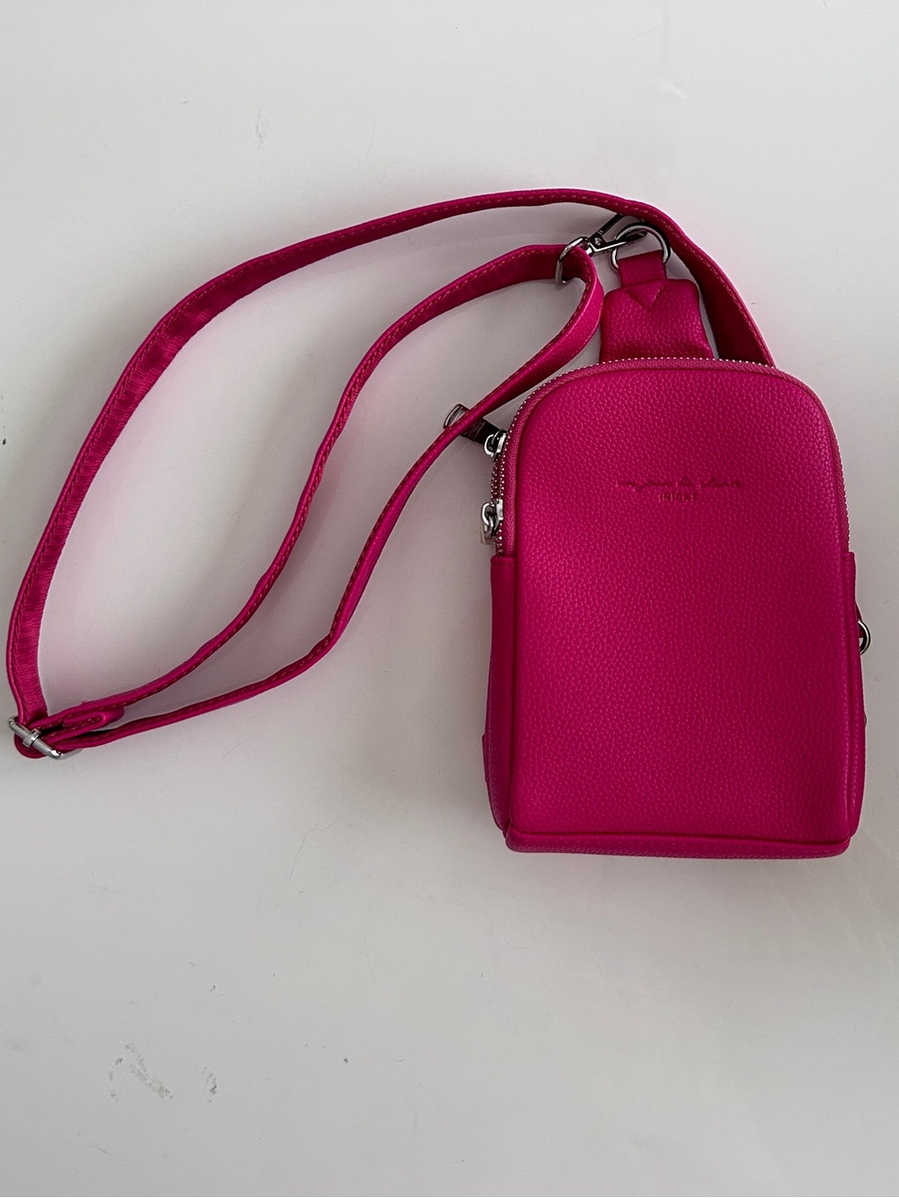 INICAT Anti Theft Crossbody Bag Adjustable Fanny Pack Travel Zip Compartments - Picture 3 of 11